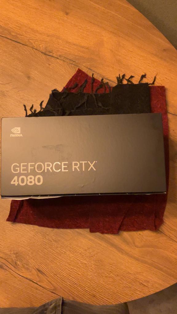 NVIDIA RTX 4080 Founders Edition 16GB videokaart, Computers en Software, Videokaarten, Zo goed als nieuw, Nvidia, PCI-Express 4.0