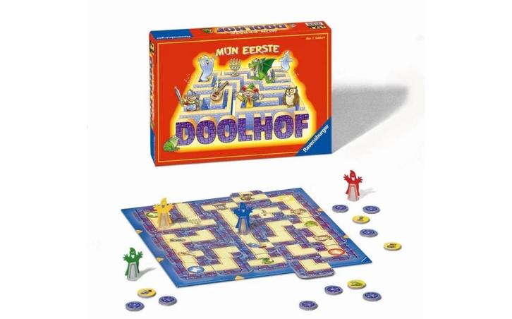 Doolhof Spel Ravensburger - in nette staat en compleet, Hobby en Vrije tijd, Gezelschapsspellen | Bordspellen, Gebruikt, Een of twee spelers