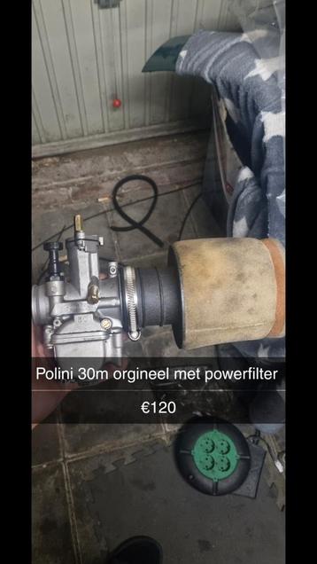 Polini 30mm Carburateur met Powerfilter beschikbaar voor biedingen