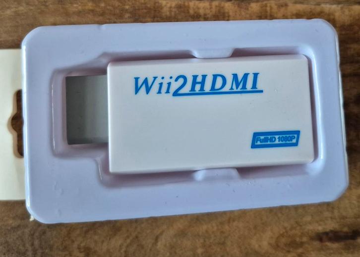 Wii2HDMI Adapter - Nieuw in Verpakking!, Audio, Tv en Foto, Converters, Nieuw, Ophalen of Verzenden