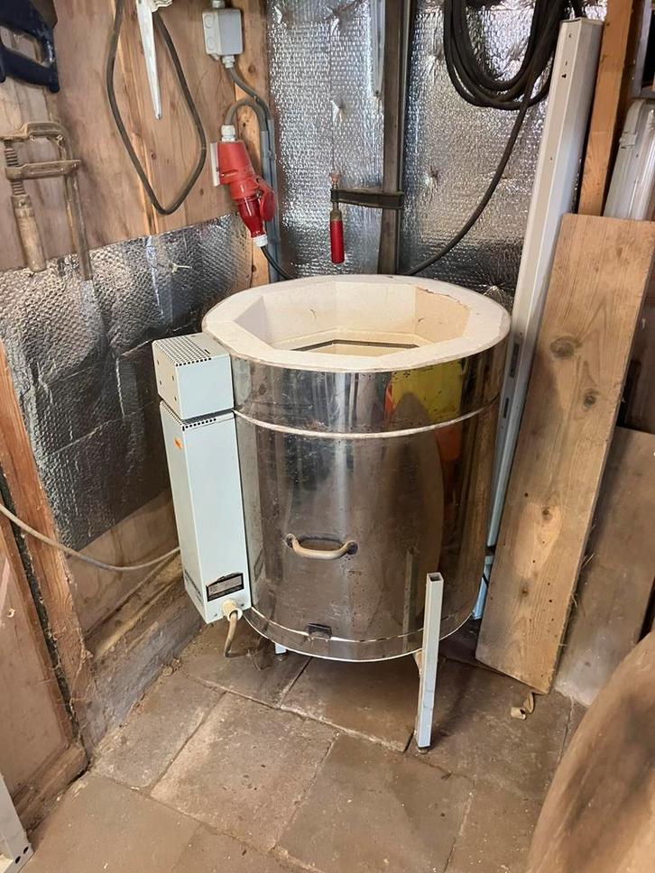 Keramiek oven + regelapp, Hobby en Vrije tijd, Pottenbakken, Gebruikt, Ophalen