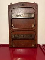 Art Deco Krantenhouder Amsterdamse School, Huis en Inrichting, Woonaccessoires | Krantenbakken en Lectuurbakken, Ophalen of Verzenden