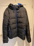 Winterjas Superdry maat L, Kleding | Heren, Jassen | Winter, Maat 52/54 (L), Blauw, Ophalen of Verzenden, Zo goed als nieuw