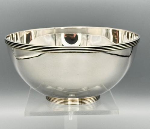 Zilveren kom met filetranden uit 1974, Haentjens Dekker, Antiek en Kunst, Antiek | Goud en Zilver, Zilver, Ophalen of Verzenden