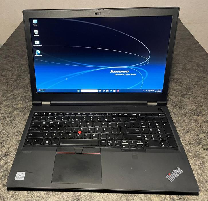 Lenovo Thinkpad P15, Computers en Software, Windows Laptops, Zo goed als nieuw, 15 inch, SSD, 3 tot 4 Ghz, 32 GB, Qwerty, Met videokaart