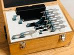 Set Mitutoyo micrometers 0-150x0.01 mm, Verzenden, Zo goed als nieuw