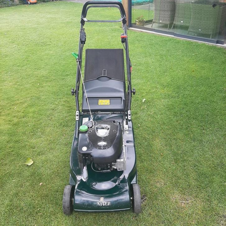 Hayter 48cm Walsmaaier - Elektrische Start - Top Onderhouden, Tuin en Terras, Grasmaaiers, Gebruikt, Benzine-grasmaaier, 40 t/m 49 cm