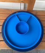 Tupperware hapjesschaal / partyschaal blauw, Ophalen of Verzenden