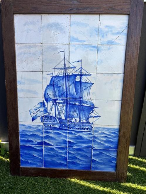 een 19e eeuws Fries tegeltableau, Antiek en Kunst, Antiek | Wandborden en Tegels, Ophalen