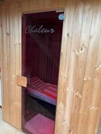Infra rood sauna, Sport en Fitness, Sauna, Ophalen, Gebruikt, Infrarood, Complete sauna