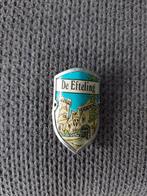 Oude zeer zeldzame Efteling spookslot wandelstokschildje pin, Verzamelen, Ophalen of Verzenden, Zo goed als nieuw, Button of Speldje