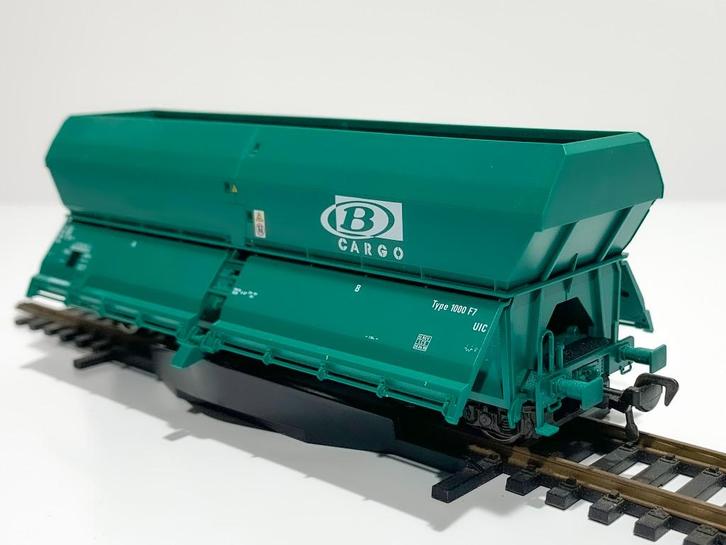 FLM: 5524 B-Cargo 4-assige zelf onderlosser voor Ho-spoor, Hobby en Vrije tijd, Modeltreinen | H0, Zo goed als nieuw, Wagon, Gelijkstroom