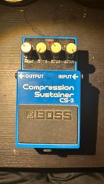 Boss compression sustainer cs-3, Muziek en Instrumenten, Gebruikt, Ophalen of Verzenden, Compressor