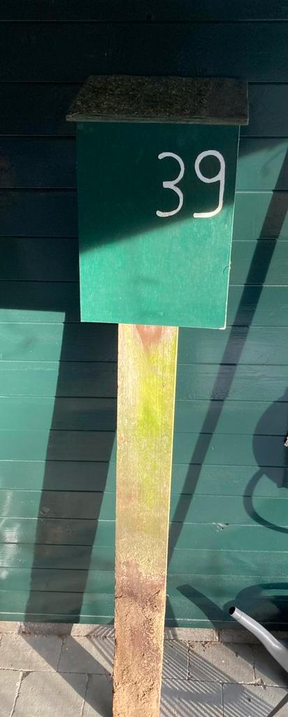 Brievenbus, Tuin en Terras, Brievenbussen, Zo goed als nieuw, Ophalen