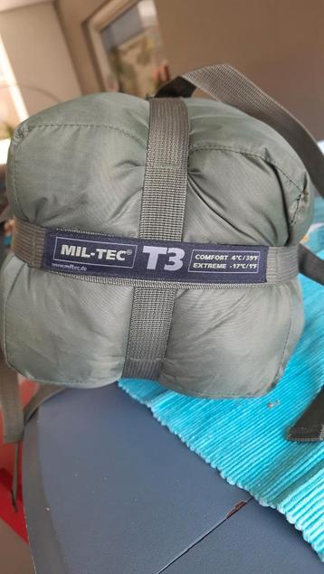 Mil-tec T3 slaapzak groen compact beschikbaar voor biedingen