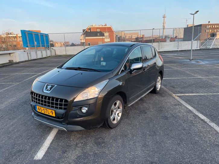 Peugeot 3008 1.6 THP 2012 Bruin 198000 NAP!, Auto's, Peugeot, Benzine, C, MPV, Handgeschakeld, Origineel Nederlands, Bruin, Zwart