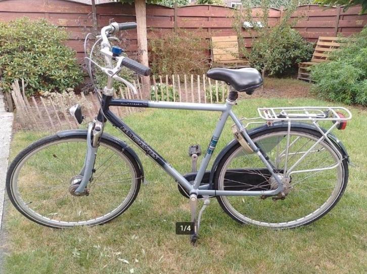 Herenfiets Batavus Deluxe Entrada - 7 versnellingen, Fietsen en Brommers, Fietsen | Heren | Herenfietsen, Gebruikt, Batavus, 53 tot 57 cm
