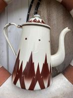 Emaille koffiepot brocante, Antiek en Kunst, Curiosa en Brocante, Ophalen of Verzenden