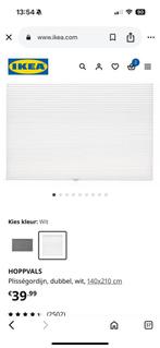 Nieuw! IKEA hoppvals plisségordijn, Verzenden, Zo goed als nieuw, 200 cm of meer
