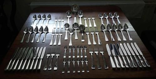 Bestek cassette SOLA 100. Haags Lofje. 9-persoons., Huis en Inrichting, Keuken | Bestek, Zo goed als nieuw, Bestekset, Zilver
