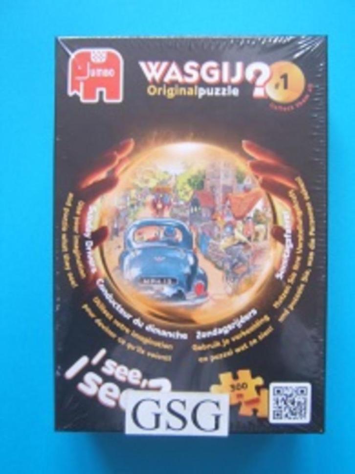 Wasgij 1 (zondagsrijders) 300 st nr. 17400-01 (Nieuw), Hobby en Vrije tijd, Denksport en Puzzels, Nieuw, Minder dan 500 stukjes