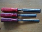3 Nooitgedagt oude beitels zie meer gutsen beitels verzenden, Antiek en Kunst, Antiek | Gereedschap en Instrumenten, Ophalen