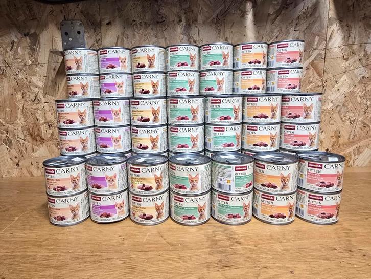 Animonda Carny Kitten – 84 blikjes – diverse smaken, Dieren en Toebehoren, Dierenvoeding, Kat, Ophalen of Verzenden
