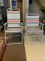 5  kampeerstoelen ( aluminium), Ophalen, Gebruikt, Campingstoel