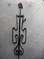 metalen hek-detail, Ophalen, Gebruikt