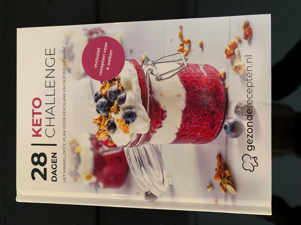 Nieuw Keto Challenge Receptenboek, Boeken, Kookboeken, Voorgerechten en Soepen, Nieuw, Ophalen of Verzenden, Europa