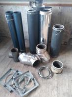 Kachel pijp, Ophalen of Verzenden, Hout, Inbouw, Houtkachel