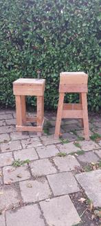 Beeldhouwbokken, Ophalen, Gebruikt