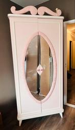 Roze kledingkast met lamp - 94x55x186cm, Huis en Inrichting, Ophalen, Overige materialen, 50 tot 100 cm, Zo goed als nieuw
