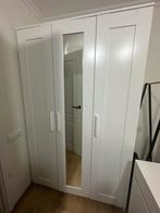 2*Ikea Brimnes kledingkast, 3 deuren, wit, 117x190 cm, Huis en Inrichting, Kasten | Kledingkasten, Ophalen, 100 tot 150 cm, Zo goed als nieuw