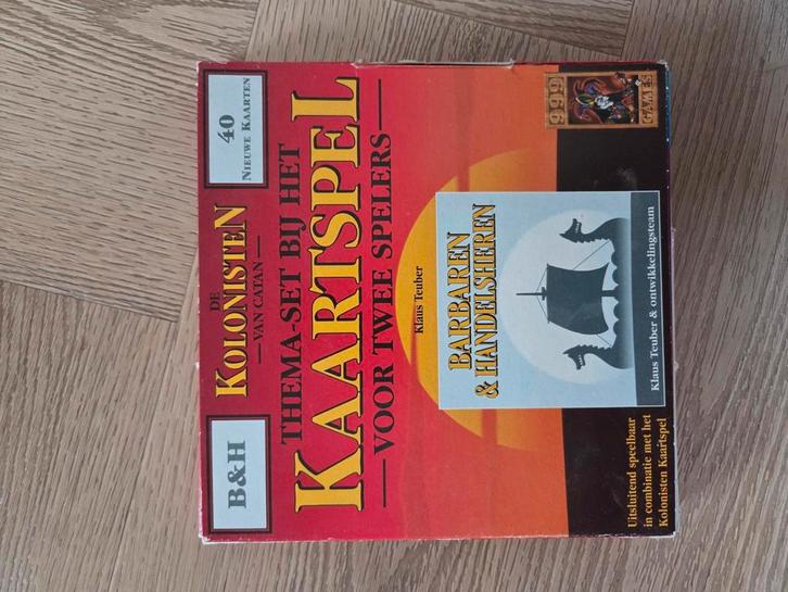 Kolonisten Catan Barbaren en Handelsheren uitbreidingsset, Hobby en Vrije tijd, Gezelschapsspellen | Kaartspellen, Nieuw, Een of twee spelers