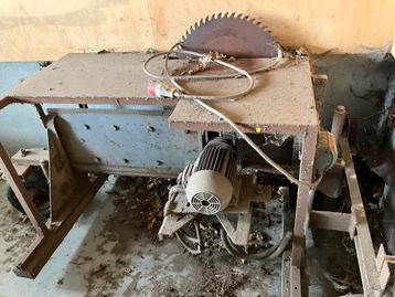 Oude Cirkelzaag - Opknapper of Onderdelen beschikbaar voor biedingen