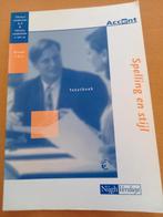 Tekstboek Spelling en Stijl - Accent, Ophalen of Verzenden