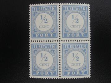 NL 1912-1945; KAVEL 5 blokken van 4  LEES 3 FOTO'S beschikbaar voor biedingen