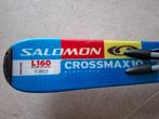 Salomon crossmax carve ski's 160 cm heren, Sport en Fitness, Ophalen, 160 tot 180 cm, Gebruikt, Salomon
