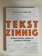 Tekstzinnig 9789046906460, Boeken, Ophalen of Verzenden, Beta, Zo goed als nieuw, HBO