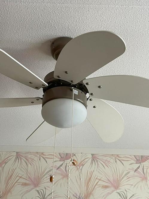 Plafond ventilator 2 standen en 3 snelheden, Witgoed en Apparatuur, Ventilatoren, Zo goed als nieuw, Plafondventilator, Ophalen