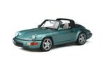 Porsche 911 Type 964 Carrera Targa Turkoois GT Spirit GT805, Hobby en Vrije tijd, Modelauto's | 1:18, Overige merken, Auto, Verzenden