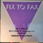Fix To Fax - Do U Feel It 12inch Maxisingle 90s House, Ophalen of Verzenden