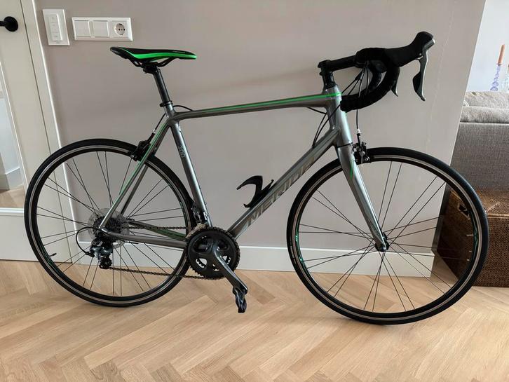 Merida Racefiets 300 GREY/GREEN - Zo goed als nieuw!, Fietsen en Brommers, Fietsen | Racefietsen, Zo goed als nieuw, Heren, Overige merken