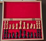 Schaakspel in houten kist, Ophalen of Verzenden, Gebruikt
