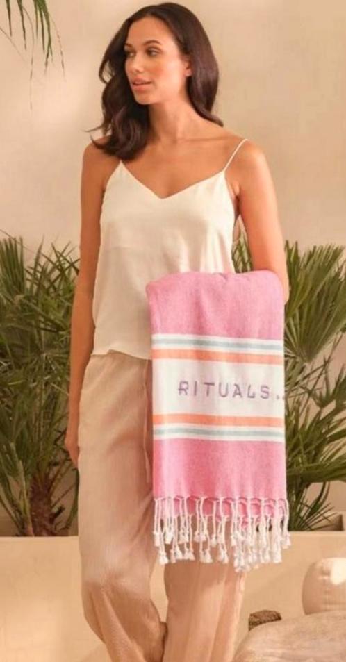 Rituals Strandhanddoek Beach Towel, Huis en Inrichting, Badkamer | Badtextiel en Accessoires, Nieuw, Overige typen, Ophalen