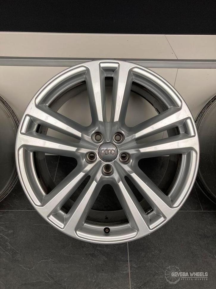 20'' originele Audi Q7 velgen 5x112 A4 A5 A6 A7 Etron RS4, Auto-onderdelen, Banden en Velgen, Velg(en), 20 inch, Personenwagen