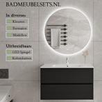 Scherp Geprijsd! Badkamermeubel met LED Spiegel en Kolomkast, 50 tot 100 cm, Nieuw, Minder dan 100 cm, 25 tot 50 cm