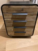 Ladekastje op wielen, Huis en Inrichting, Kasten | Ladekasten, Ophalen, Minder dan 50 cm, Zo goed als nieuw, 3 of 4 laden