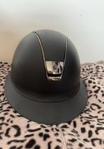 Mooie zwarte Miss Shield cap van Samhield, Dieren en Toebehoren, Paardrijkleding, Ophalen of Verzenden, Zo goed als nieuw, Dressuur
